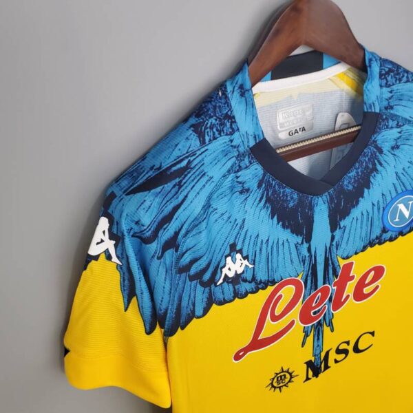 Napoli 2021/22 (Yellow-blue Kappa × Marcelo Burlon )