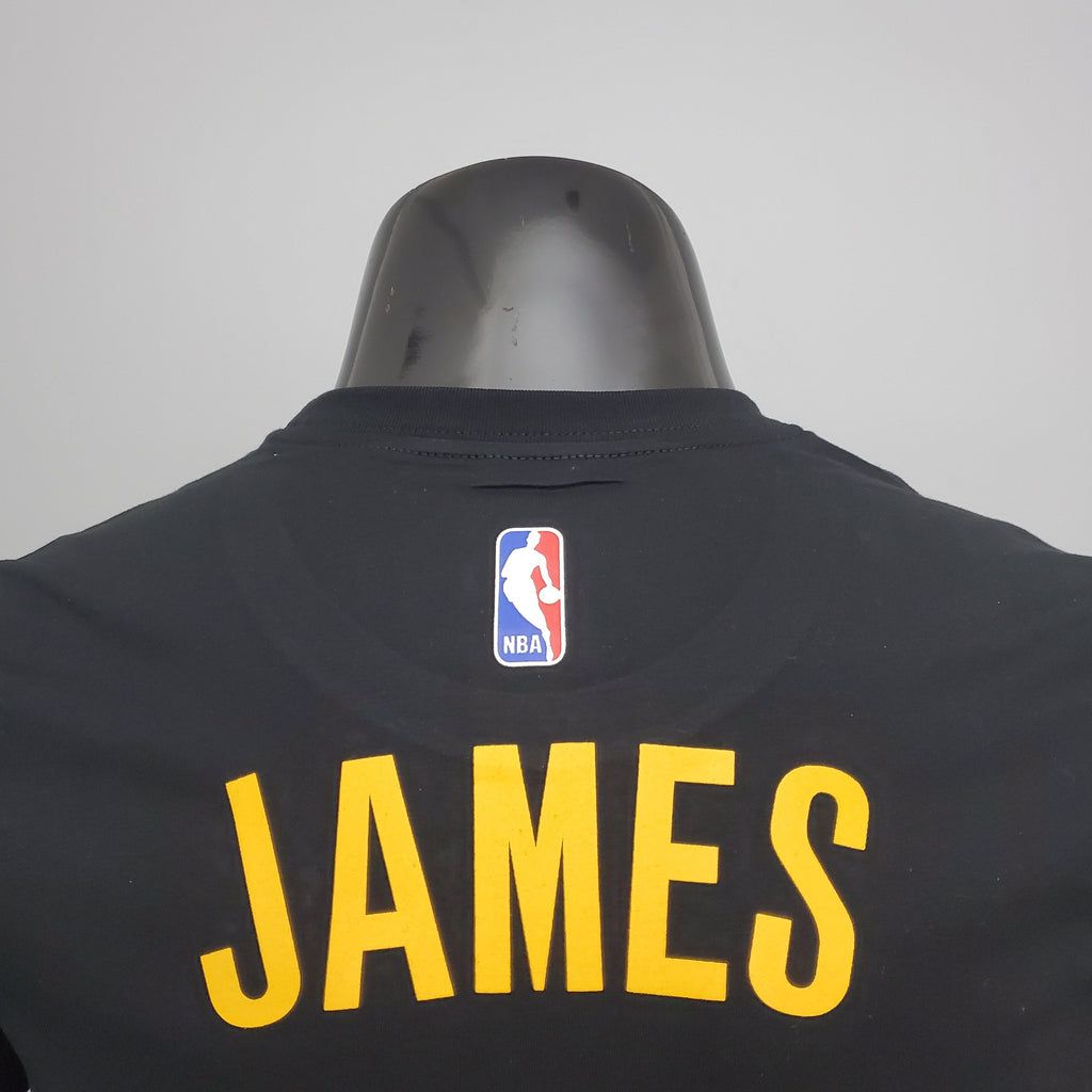 Camiseta Mangas Cortas Lebron Negra