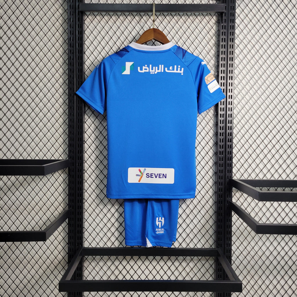 Al Hilal 2023/24 Primera equipacion (mini conjunto)