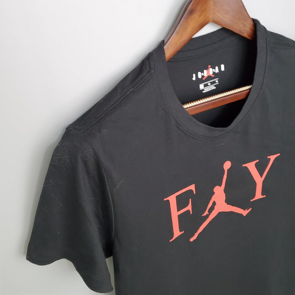 Camiseta Mangas Cortas Jordan Negra