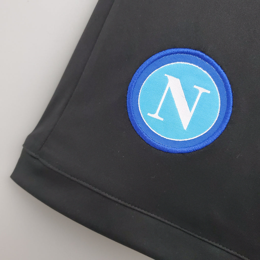 Napoli 2021/22 Pantalón corto (Black)