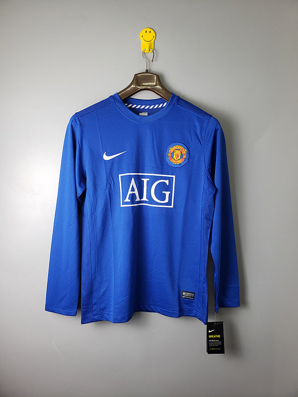 Retro Manchester United 2007/08 (Manga larga)