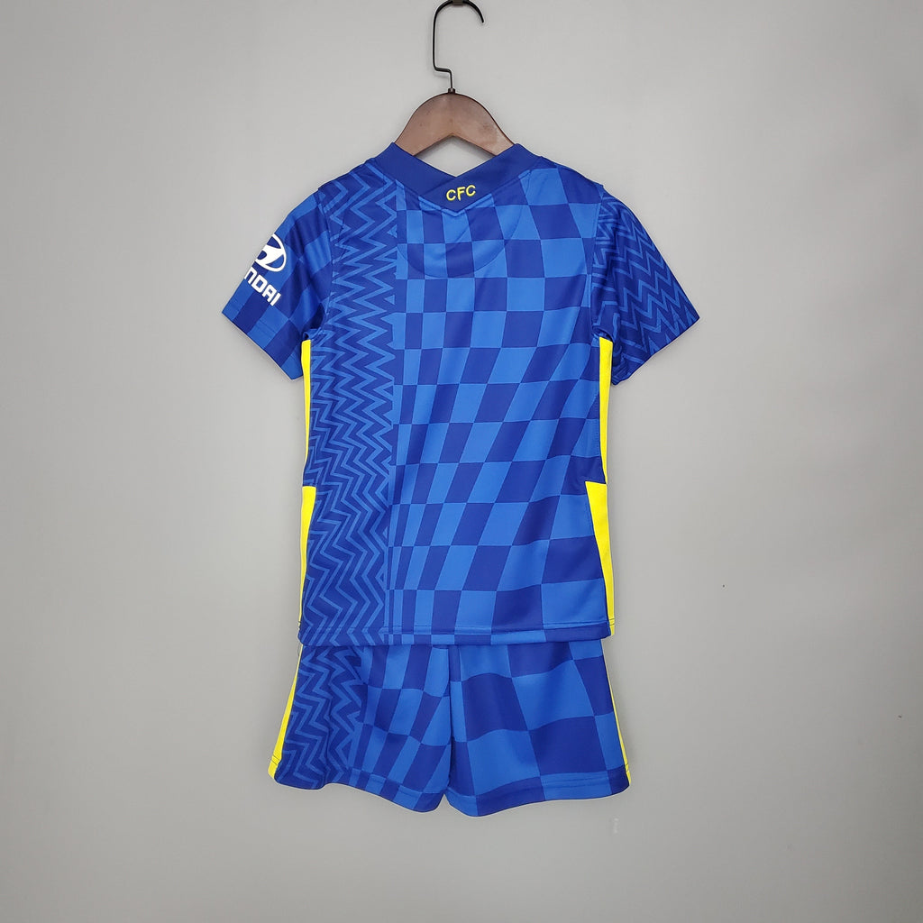 Chelsea 2021/22 Primera equipación (Mini Conjunto)