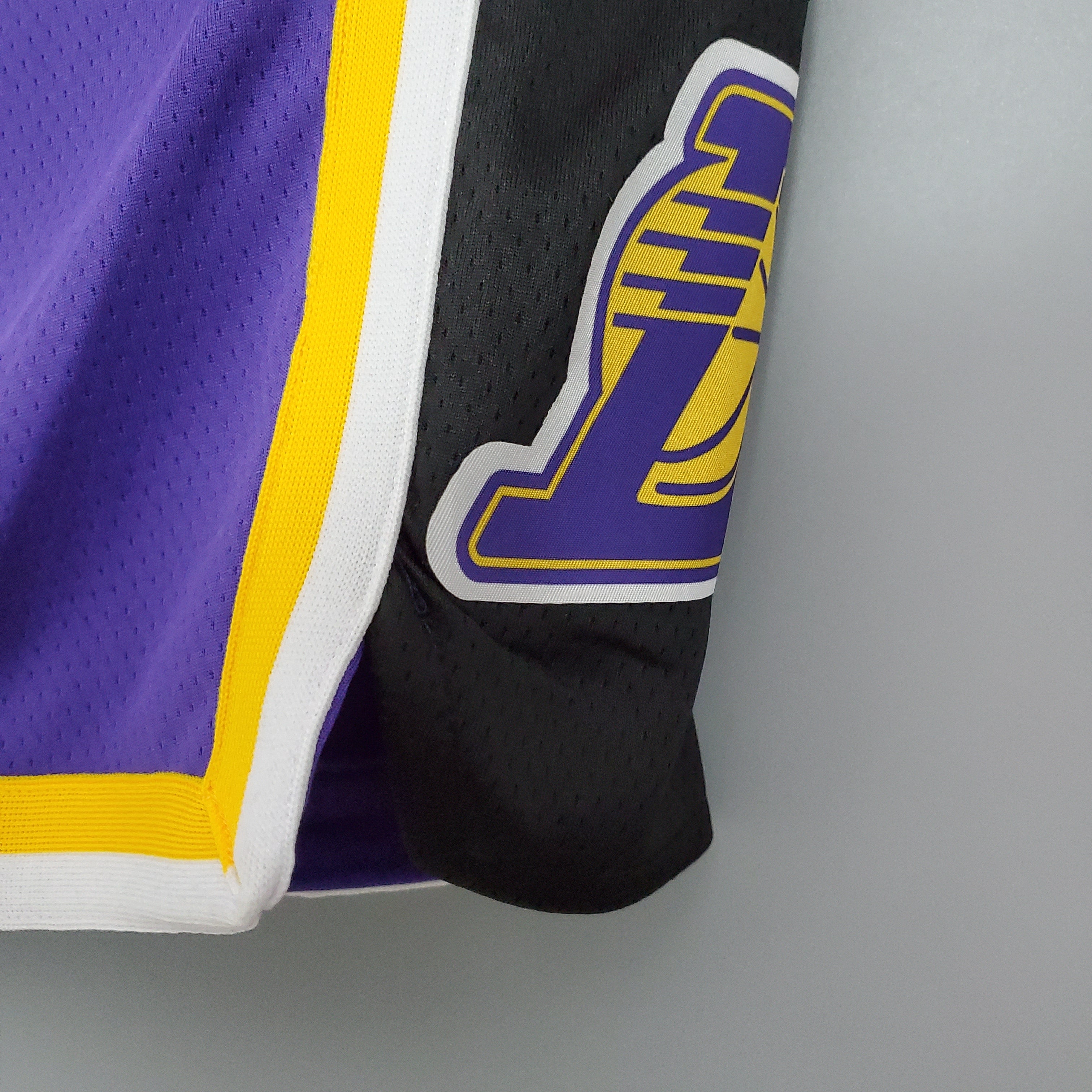 Lakers Purple Black Side Shorts