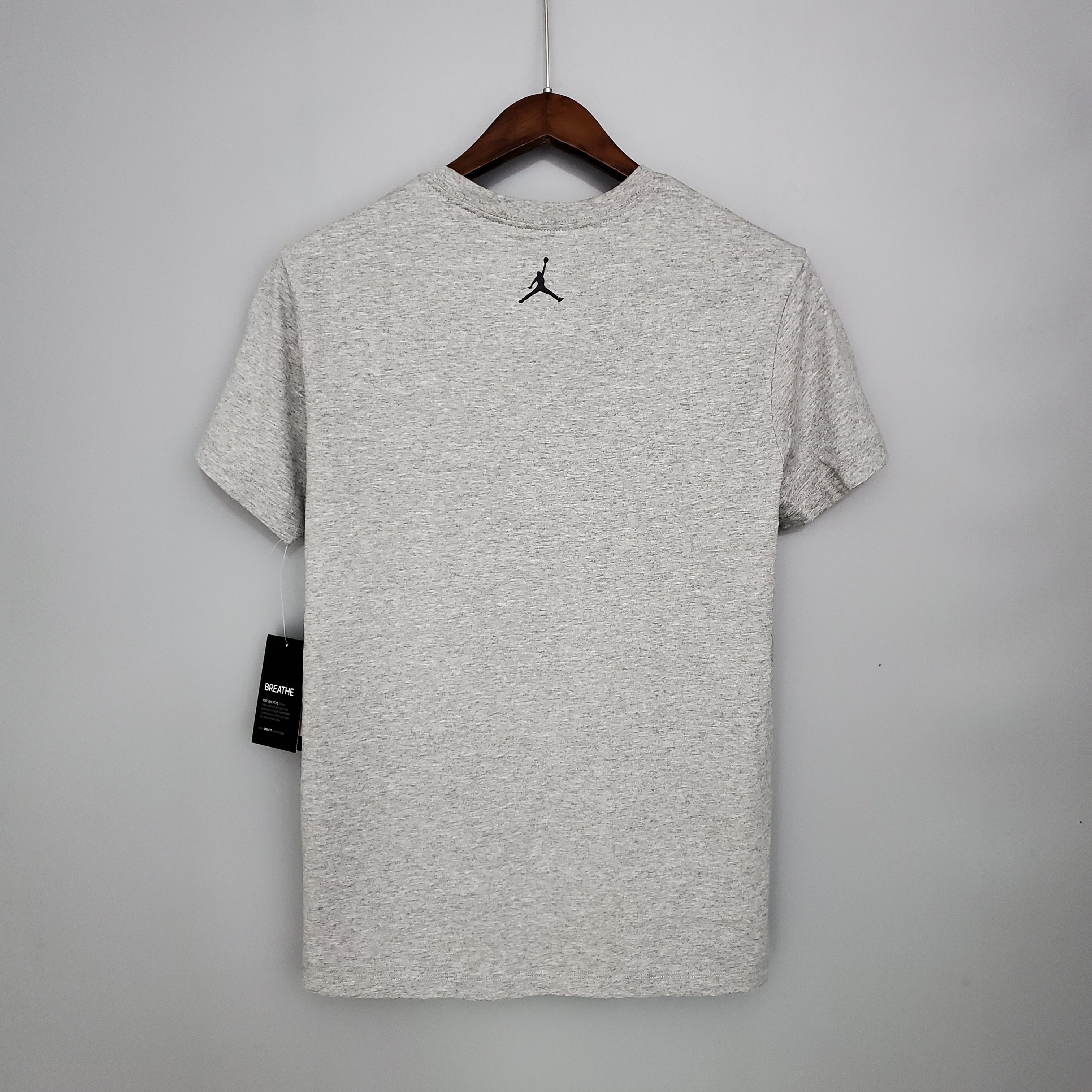 Camiseta Mangas Cortas Jordan Gris