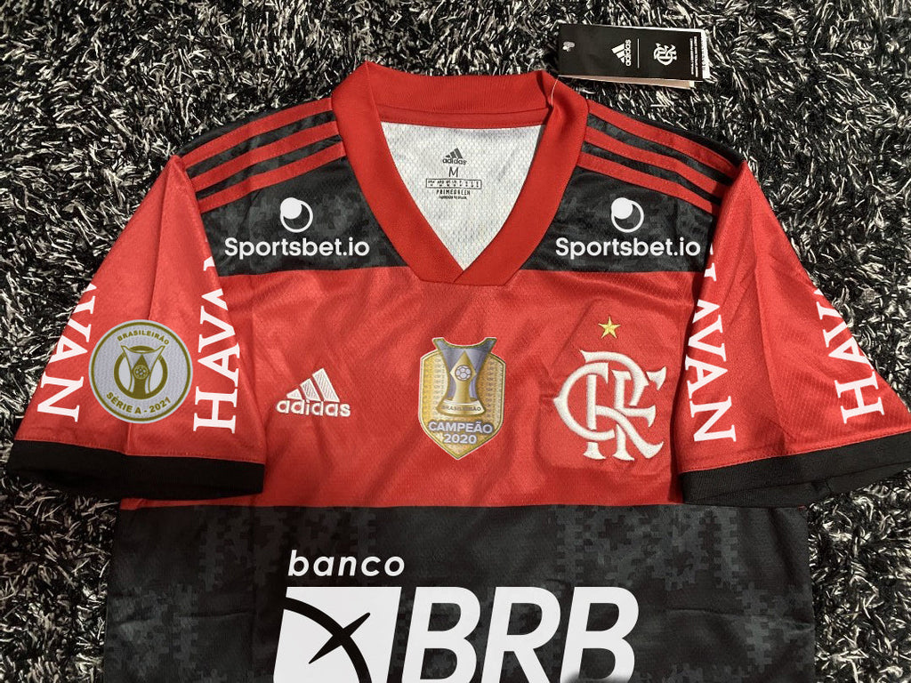 Flamengo 2021/22 Full Sponsors (Primera equipación)