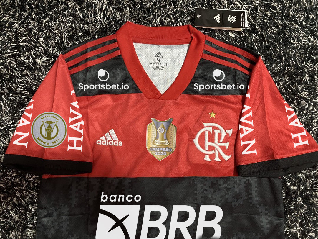 Flamengo 2021/22 Full Sponsors (Primera equipación)