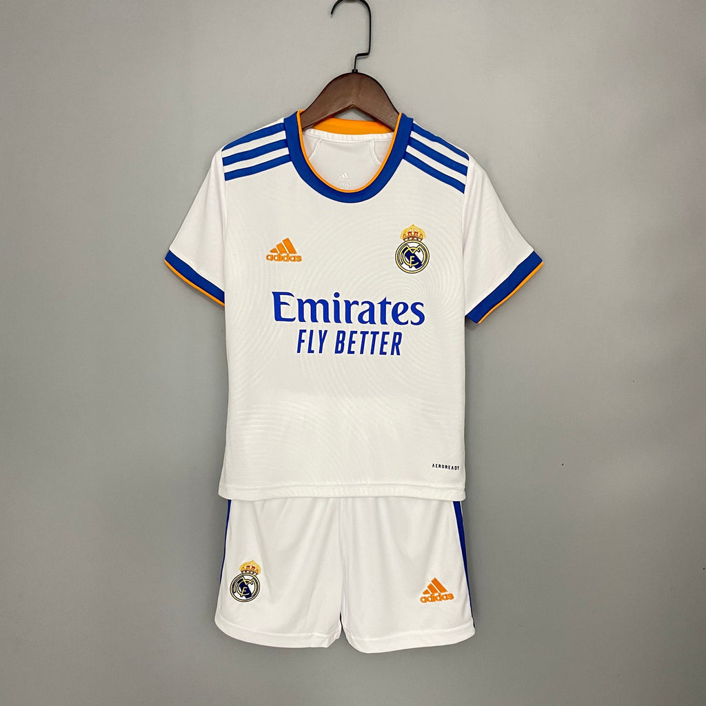 Real Madrid 2021/22 Primera equipación (Mini conjunto)