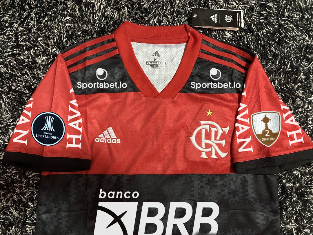 Flamengo 2021/22 Full Sponsors (Primera equipación)