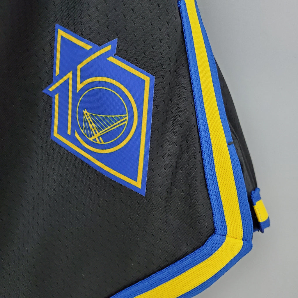 Warriors City Edition Shorts Black