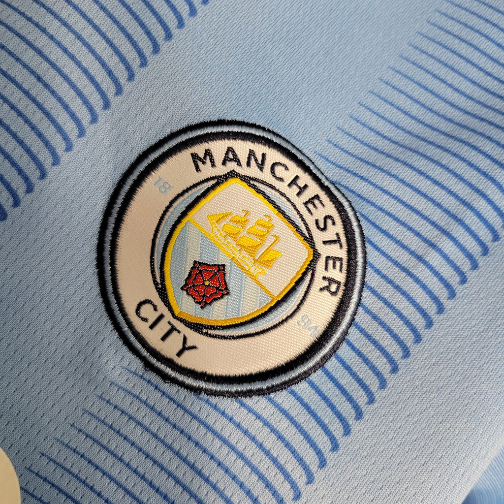 Manchester City 2023/24 Primera equipacion (Mini Conjunto)