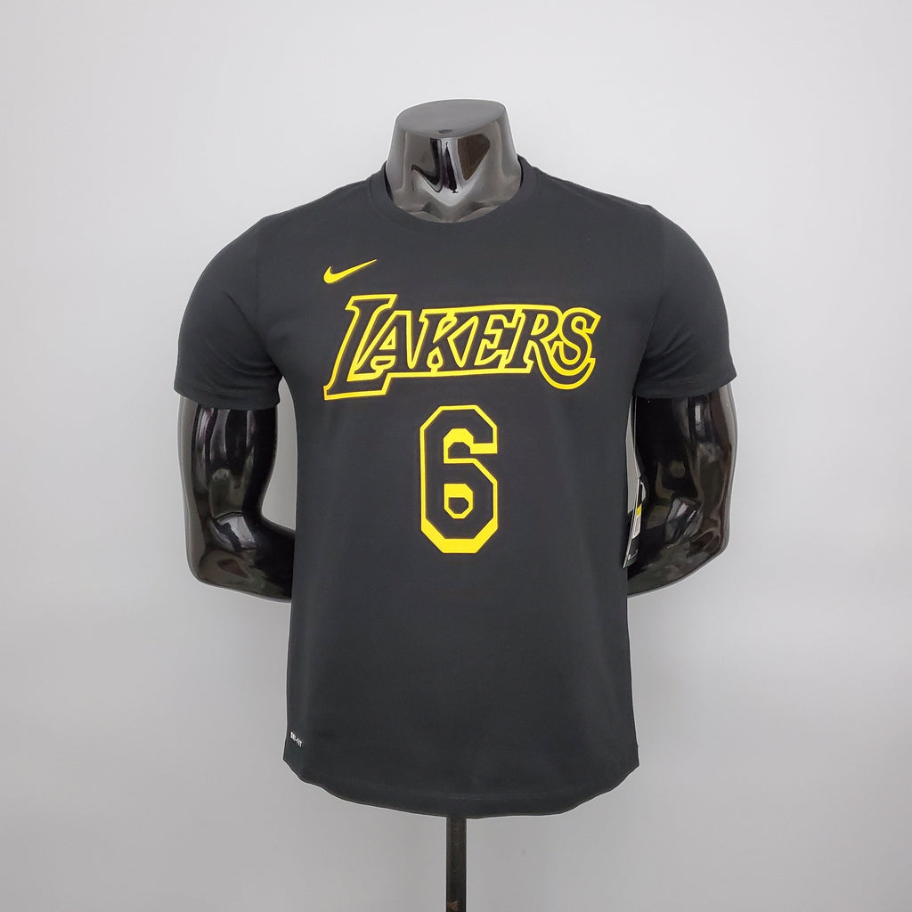 Camiseta Mangas Cortas Lebron Negra