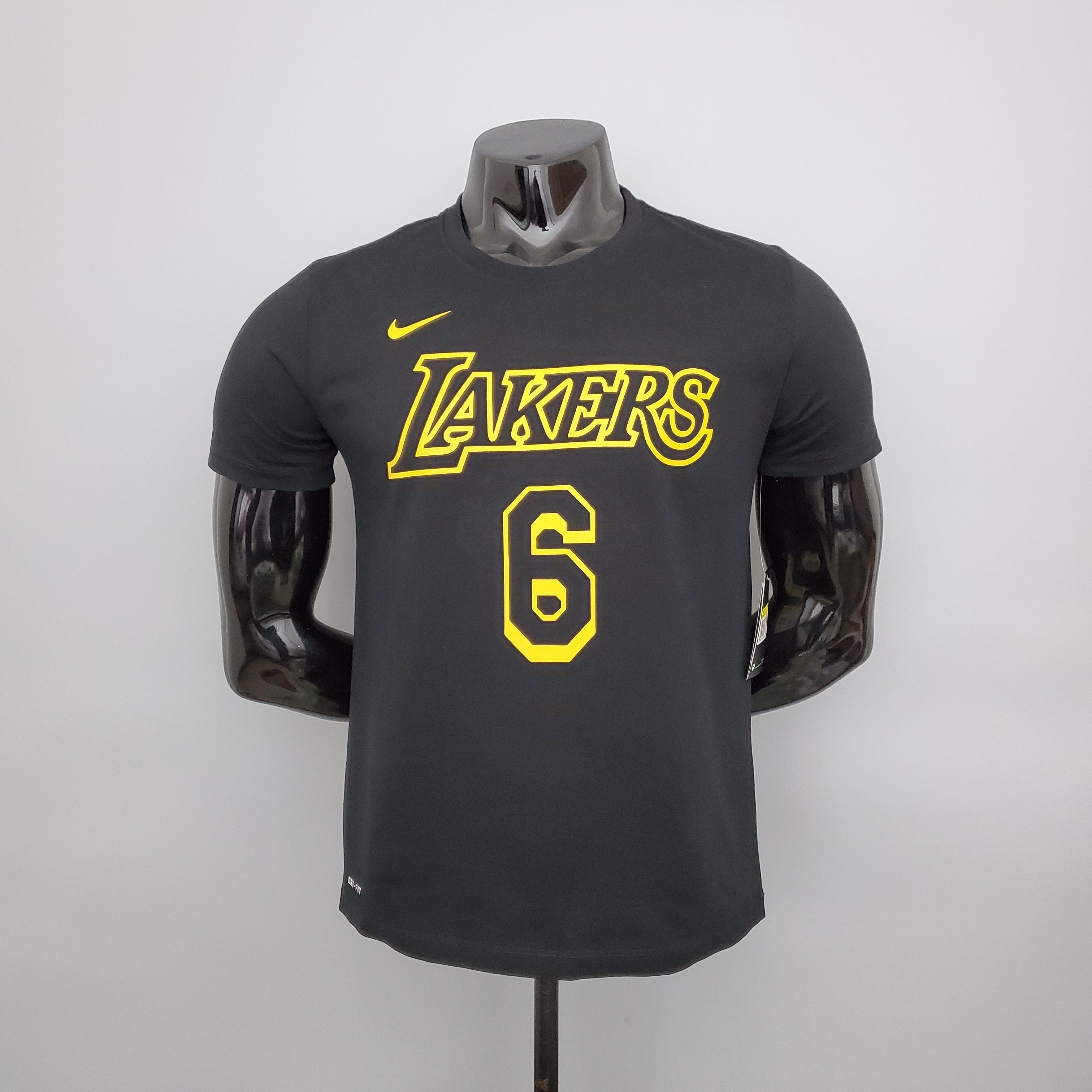 Camiseta Mangas Cortas Lebron Negra