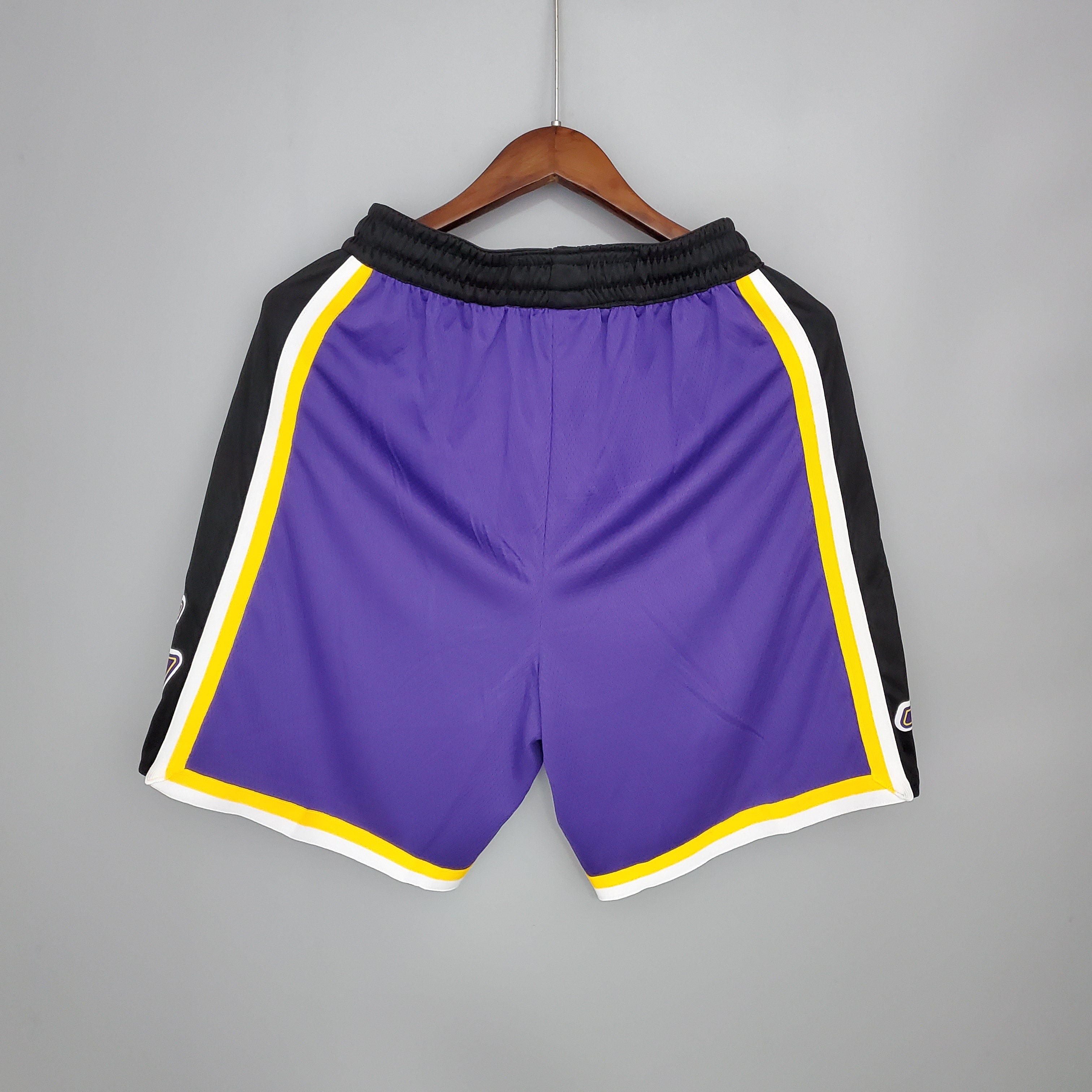 Lakers Purple Black Side Shorts