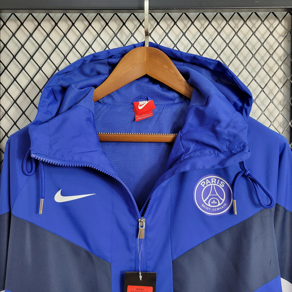 PSG cortavientos Blue
