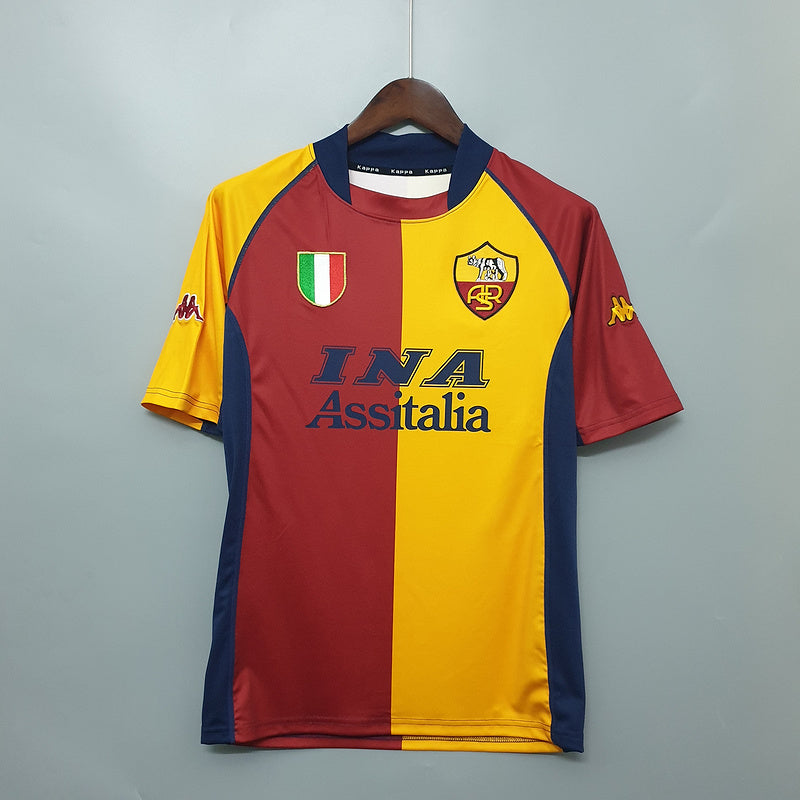 Roma 2001/02 (Primera equipación)
