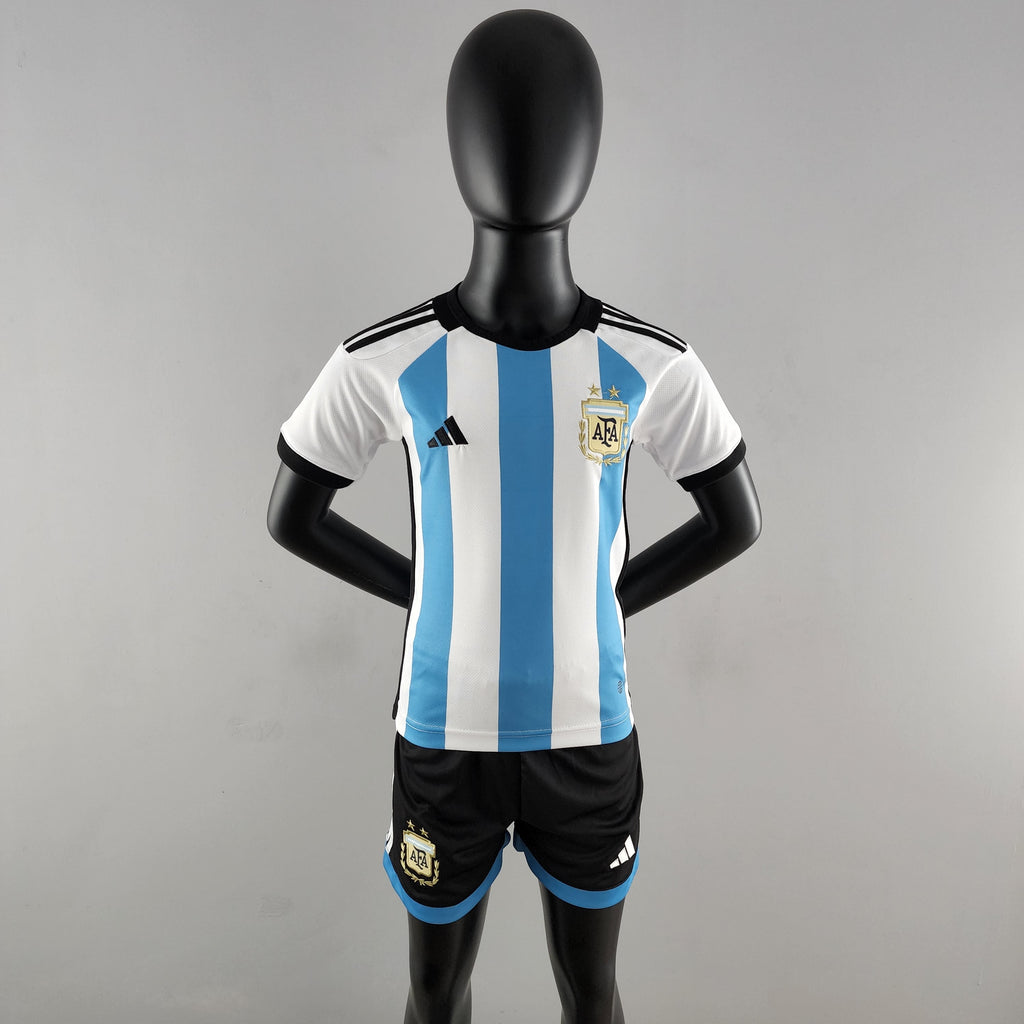 Argentina 2022 Primera equipación (Mini Conjunto)