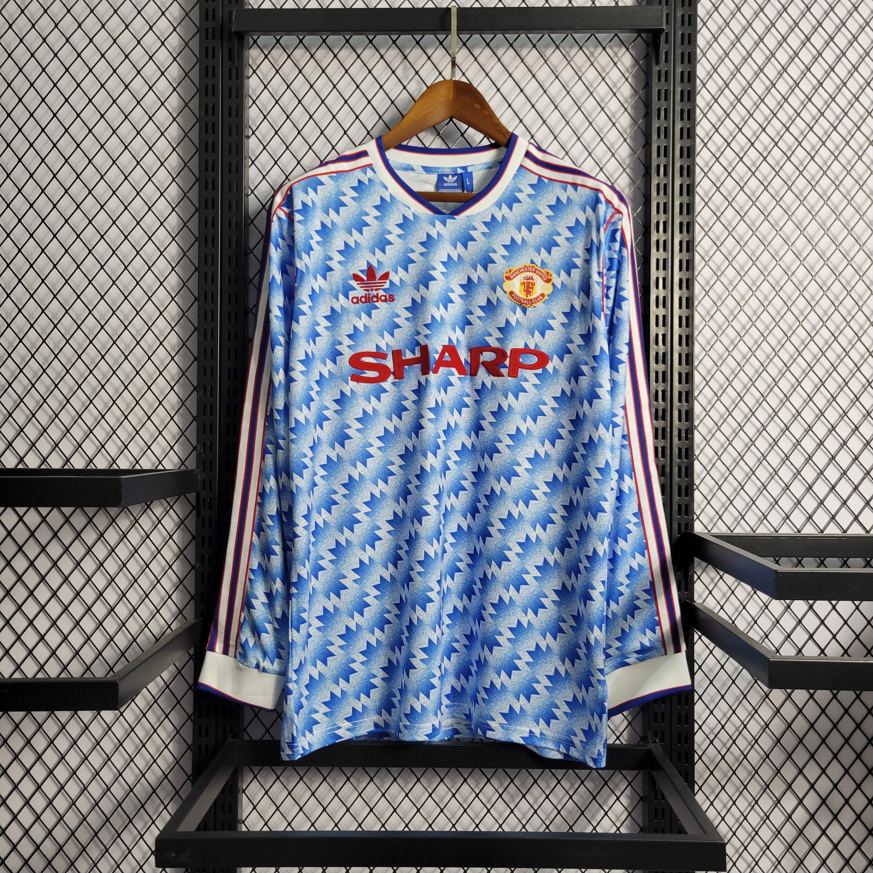 Retro Manchester United  1990/1992 (mangas largas)