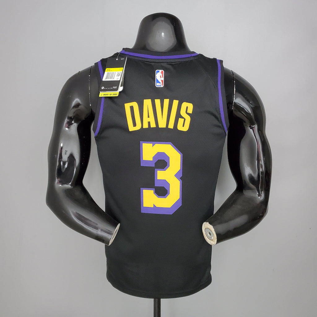 Camiseta Los Angeles Lakers Black Latin