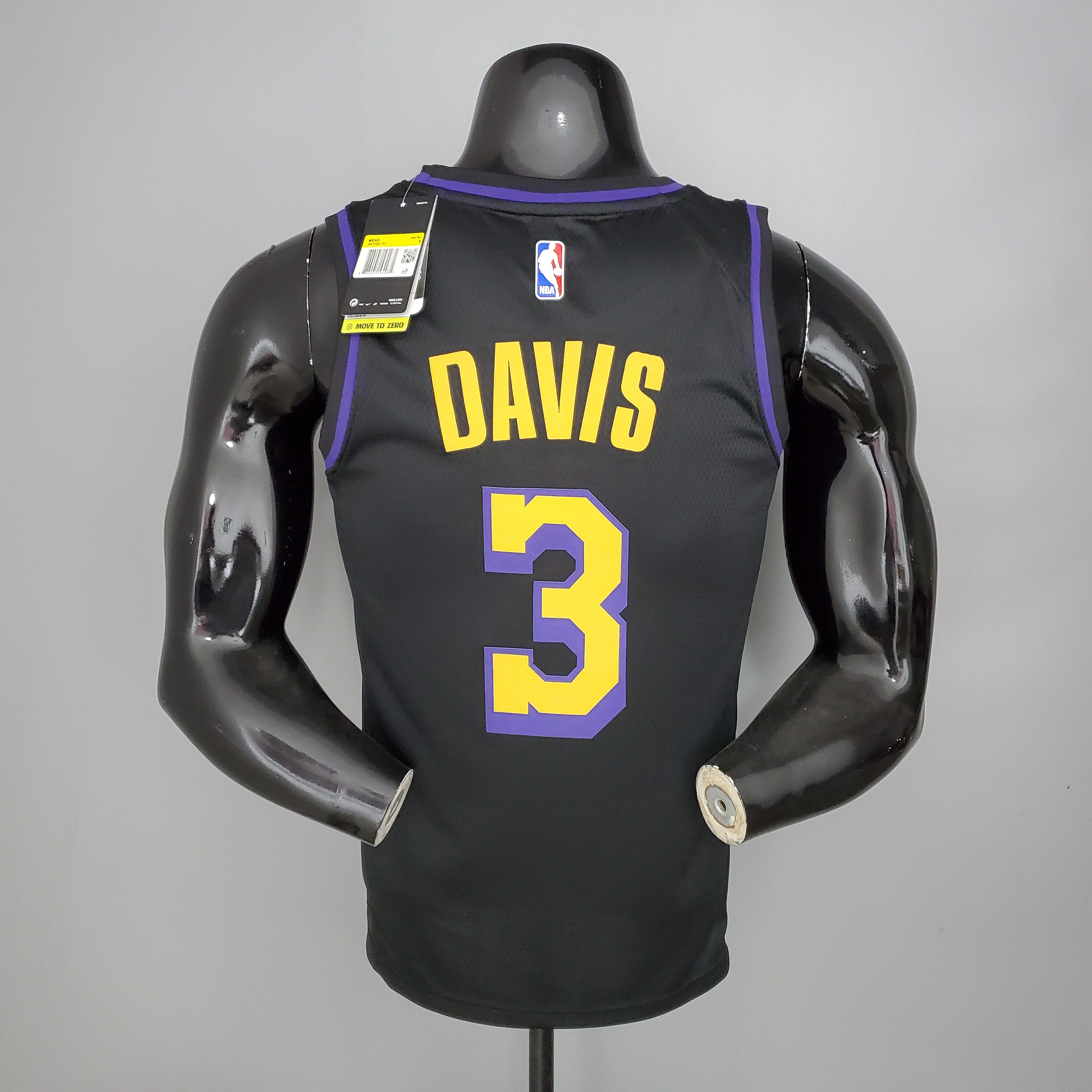 Camiseta Los Angeles Lakers Black Latin