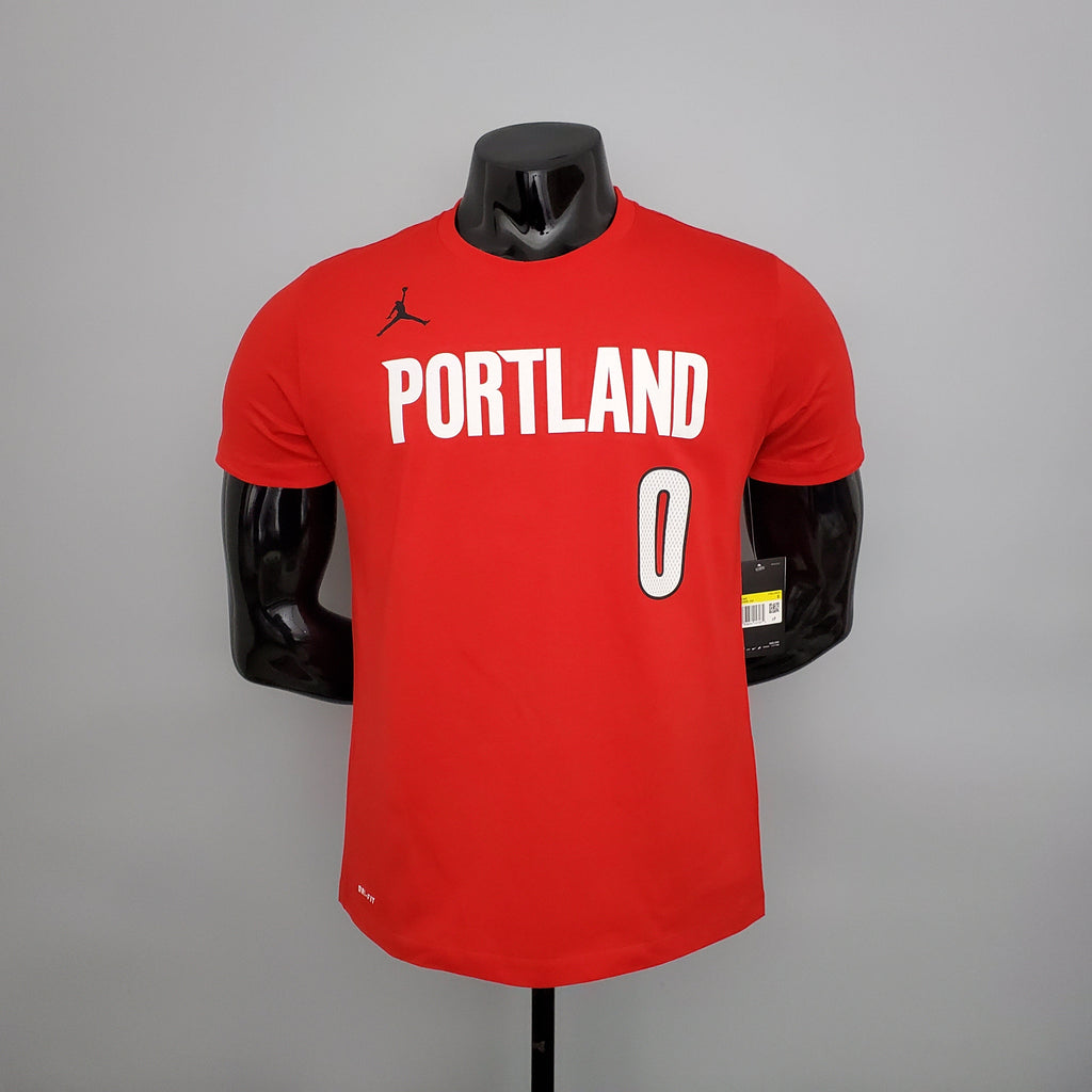 Camiseta Mangas Cortas Portland Roja