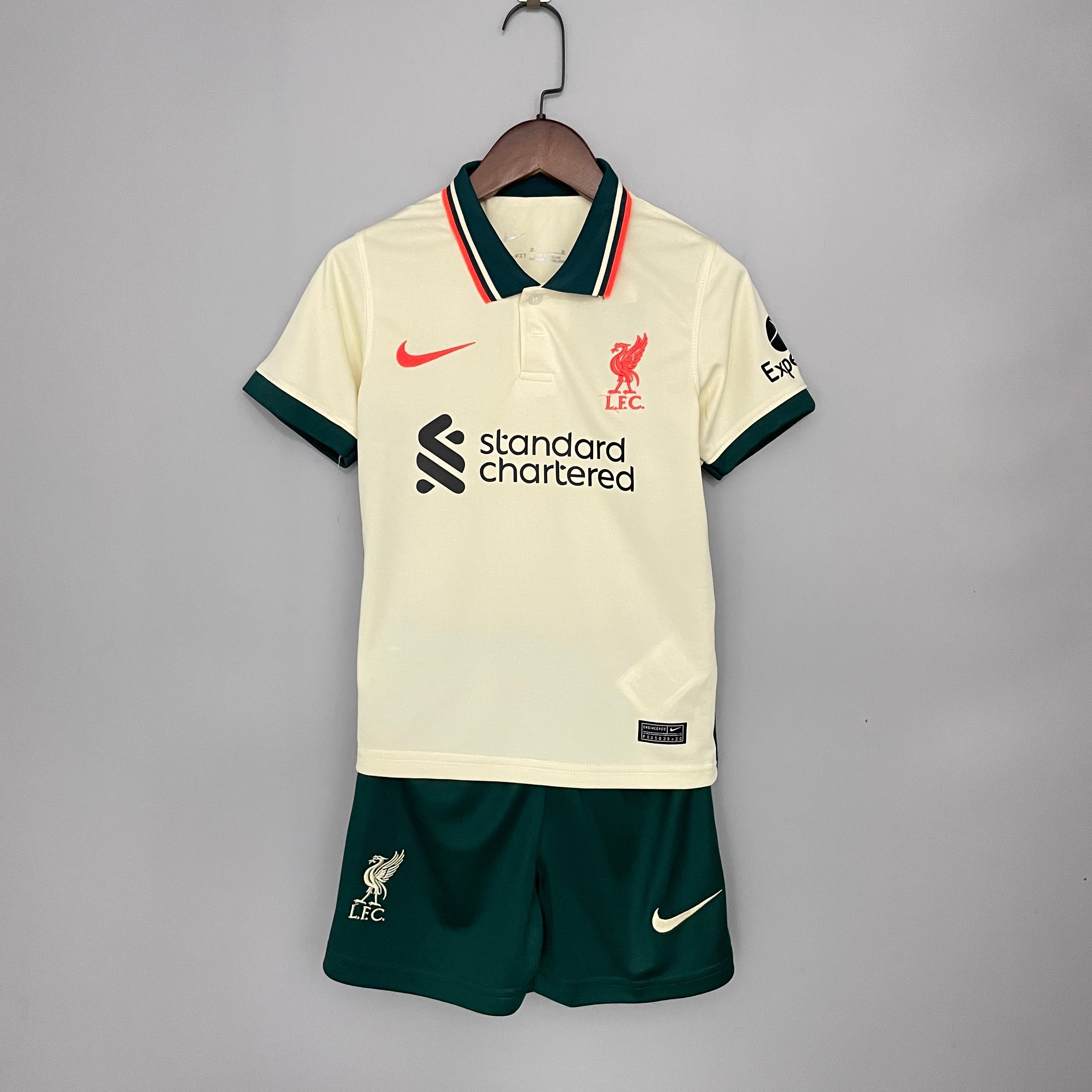 Liverpool 2021/22 Segunda equipación (Mini conjunto)