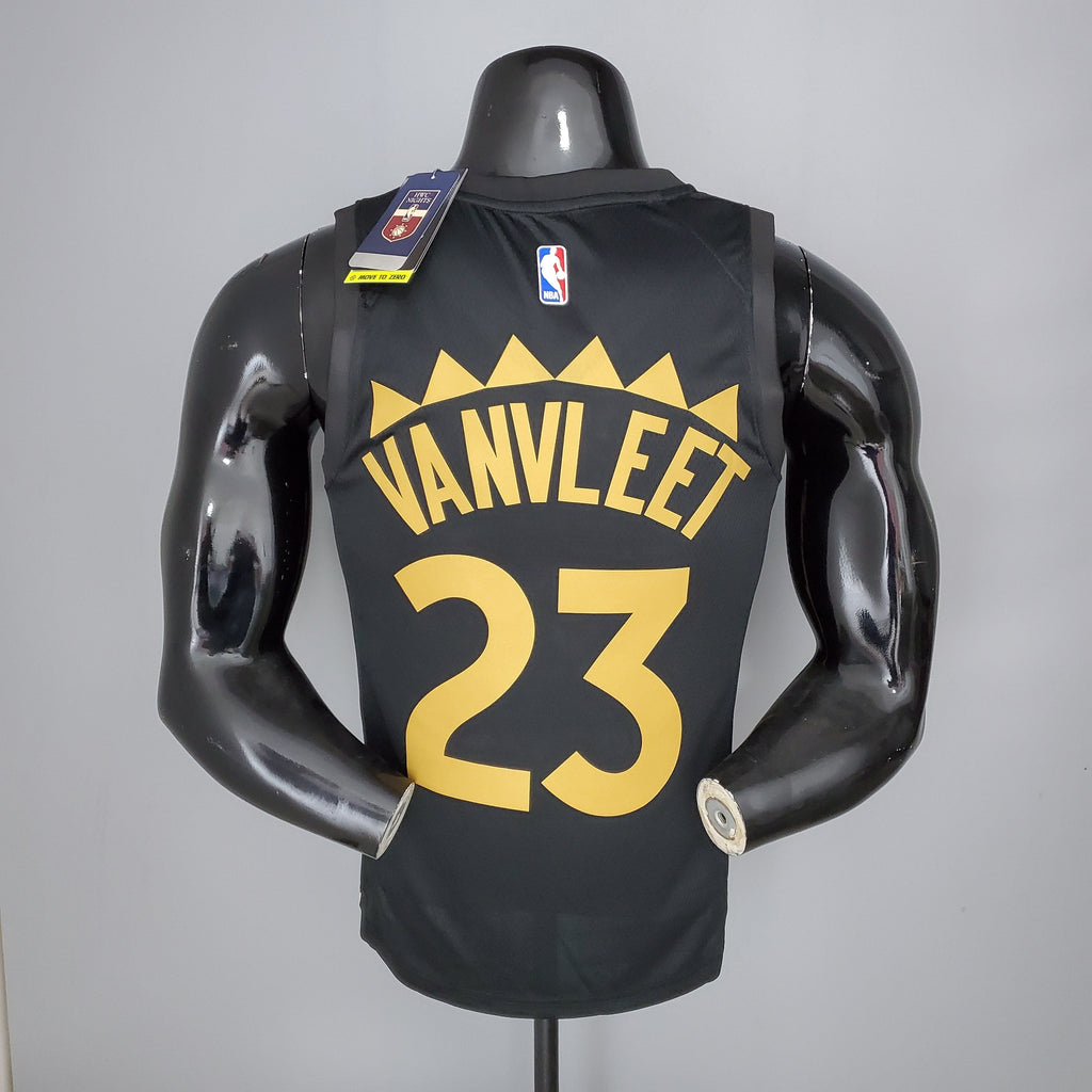 Camiseta Raptors black gold 2021
