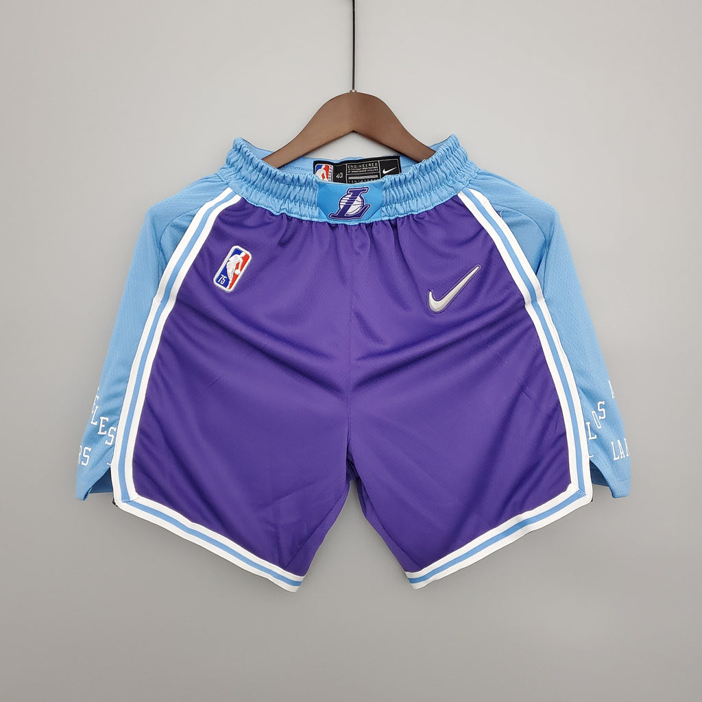 Lakers City Edition Purple Shorts