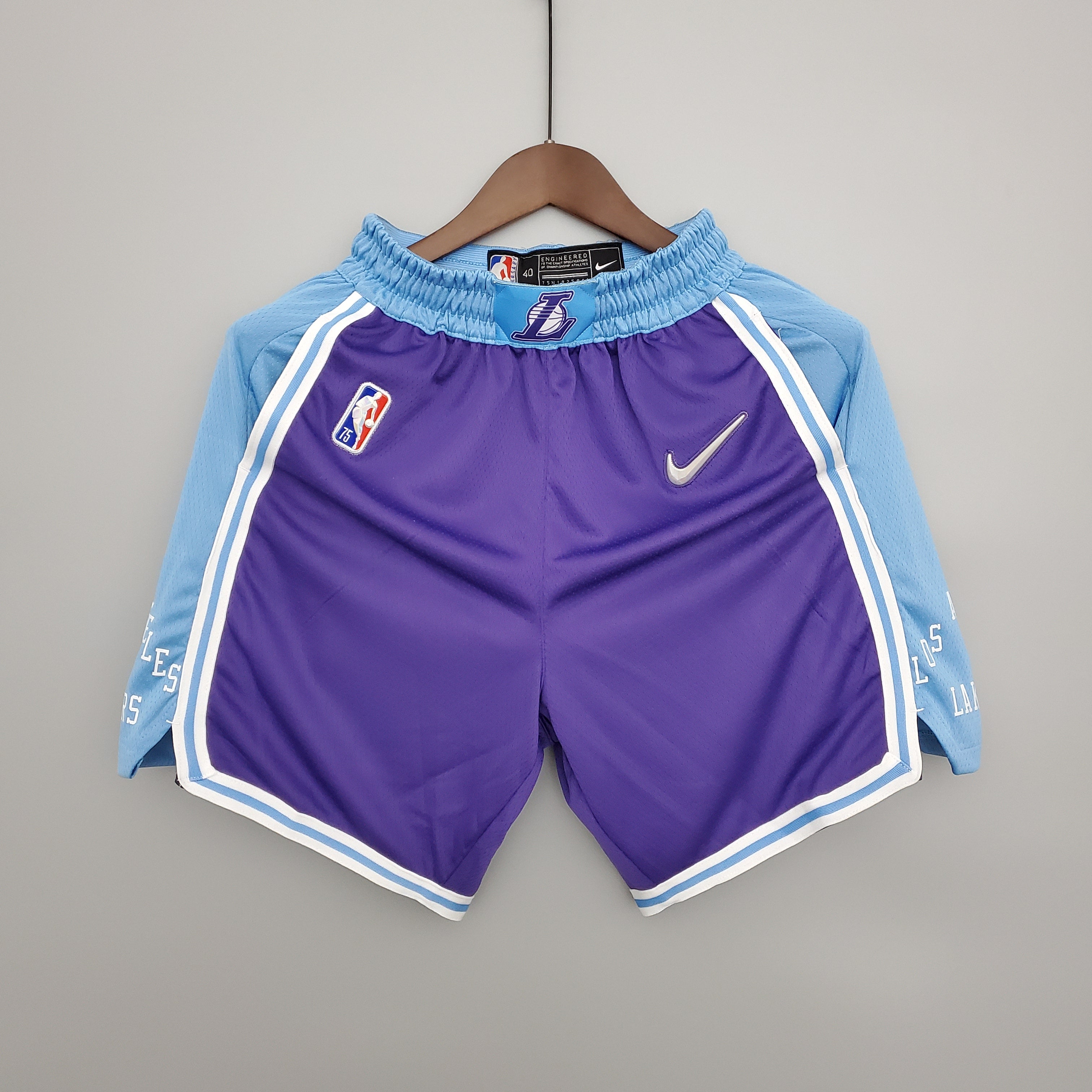Lakers City Edition Purple Shorts