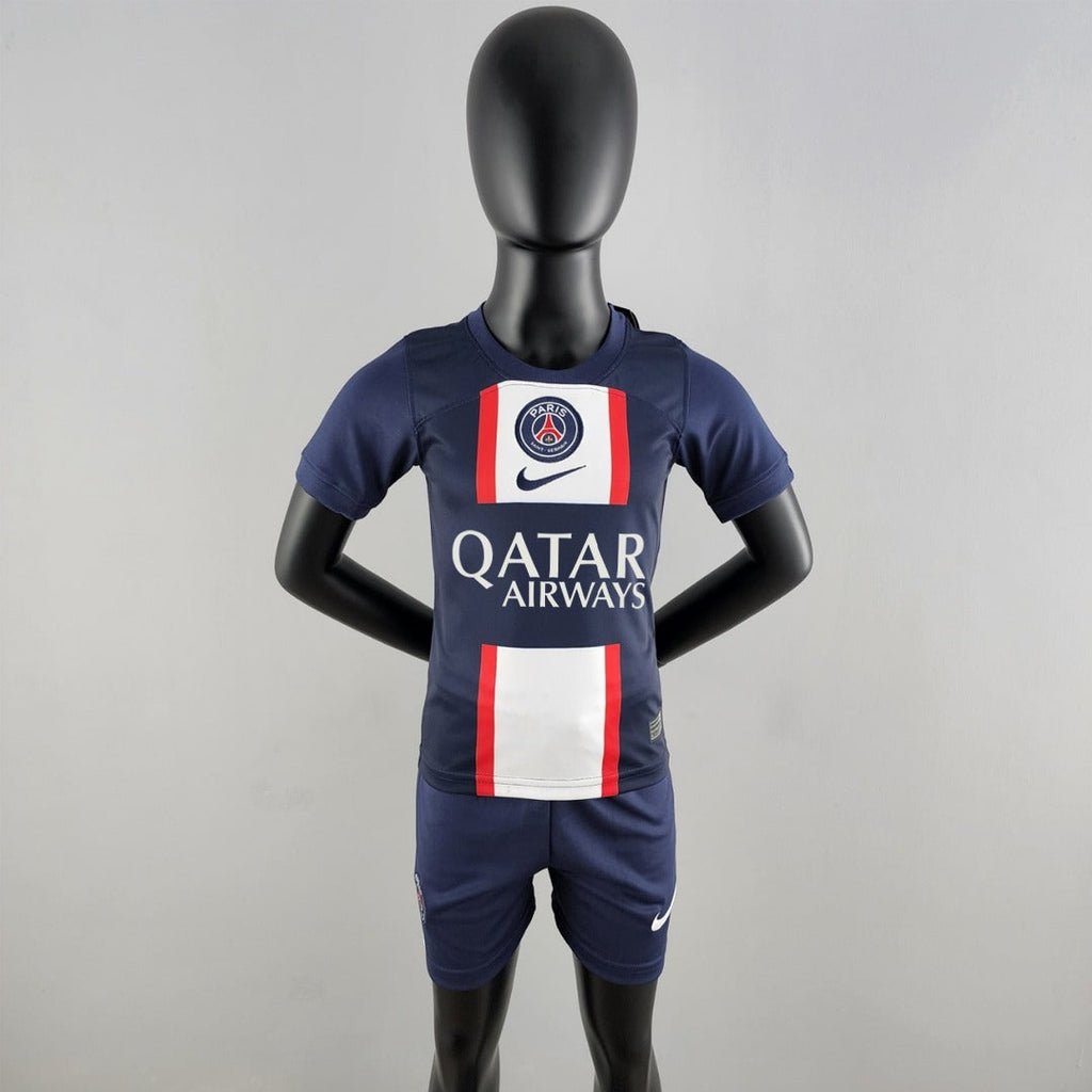 París Saint-Germain 2022/23 Primera equipación (Mini Conjunto)