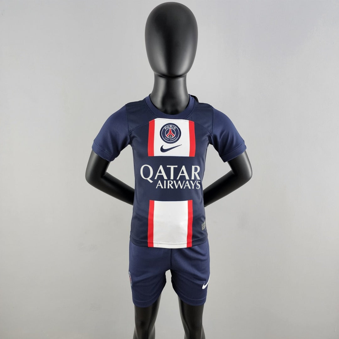 París Saint-Germain 2022/23 Primera equipación (Mini Conjunto)