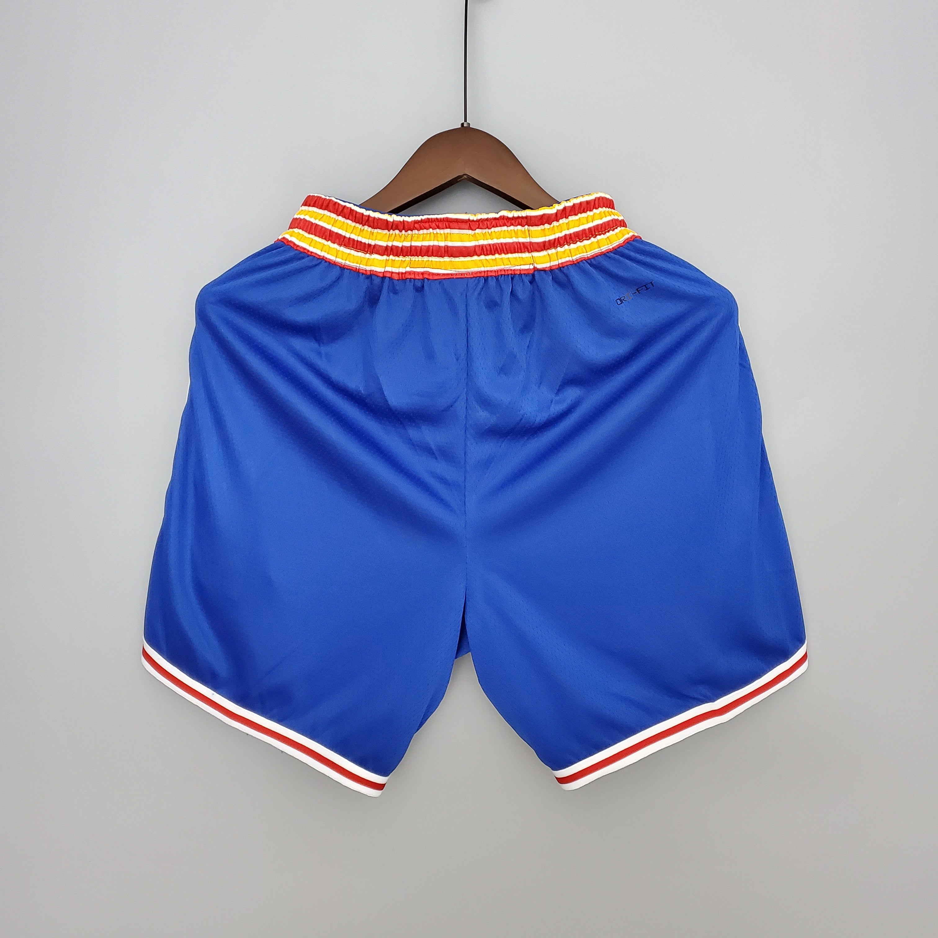 Warriors Retro Shorts Blue