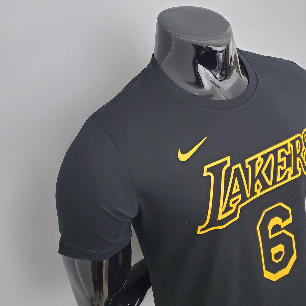 Camiseta Mangas Cortas Lebron Negra