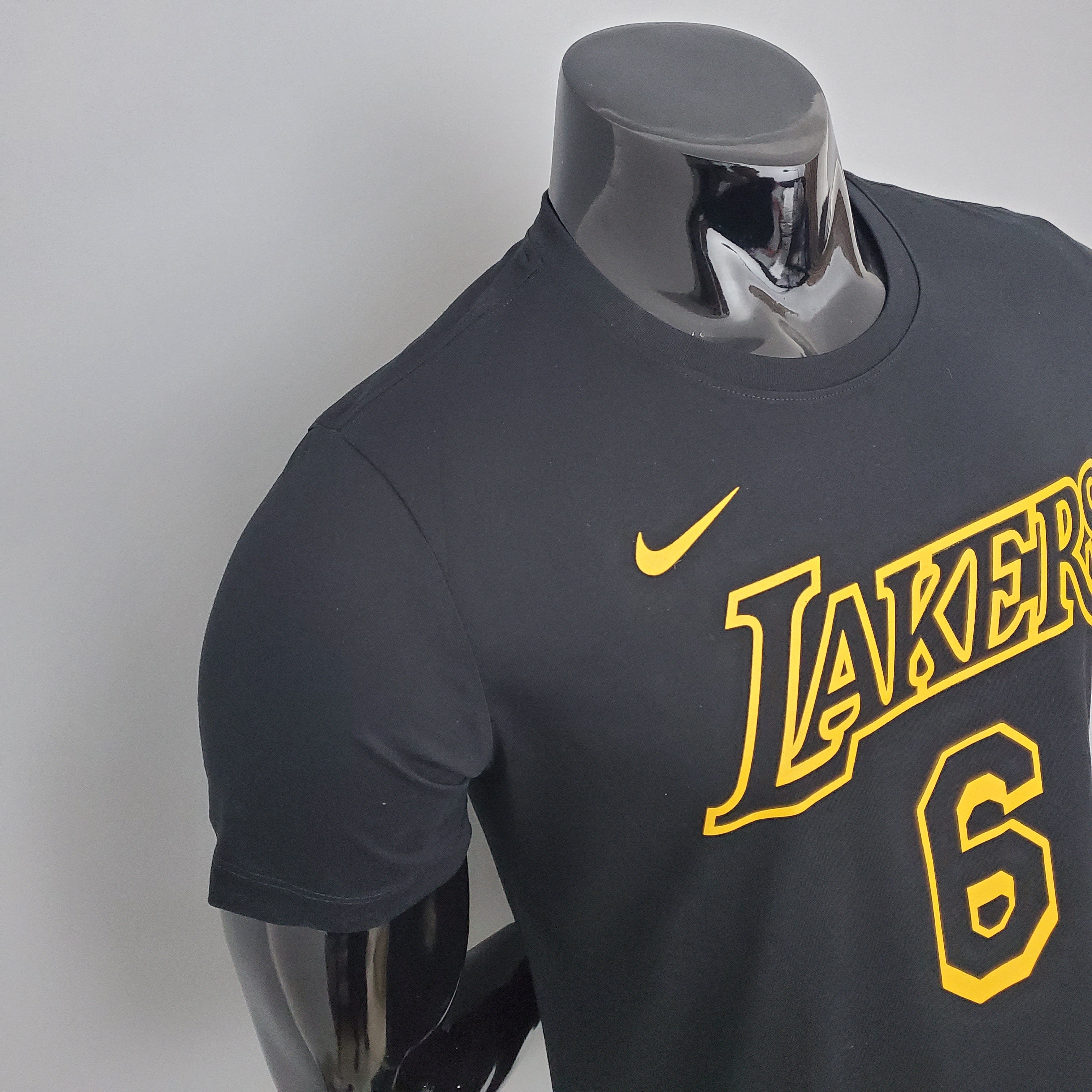 Camiseta Mangas Cortas Lebron Negra