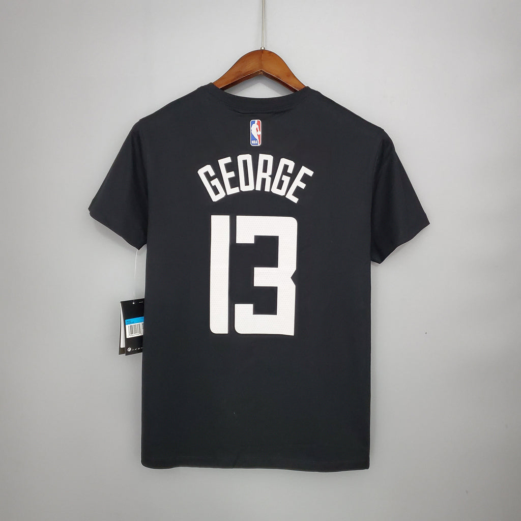Camiseta Mangas Cortas Clippers Negra