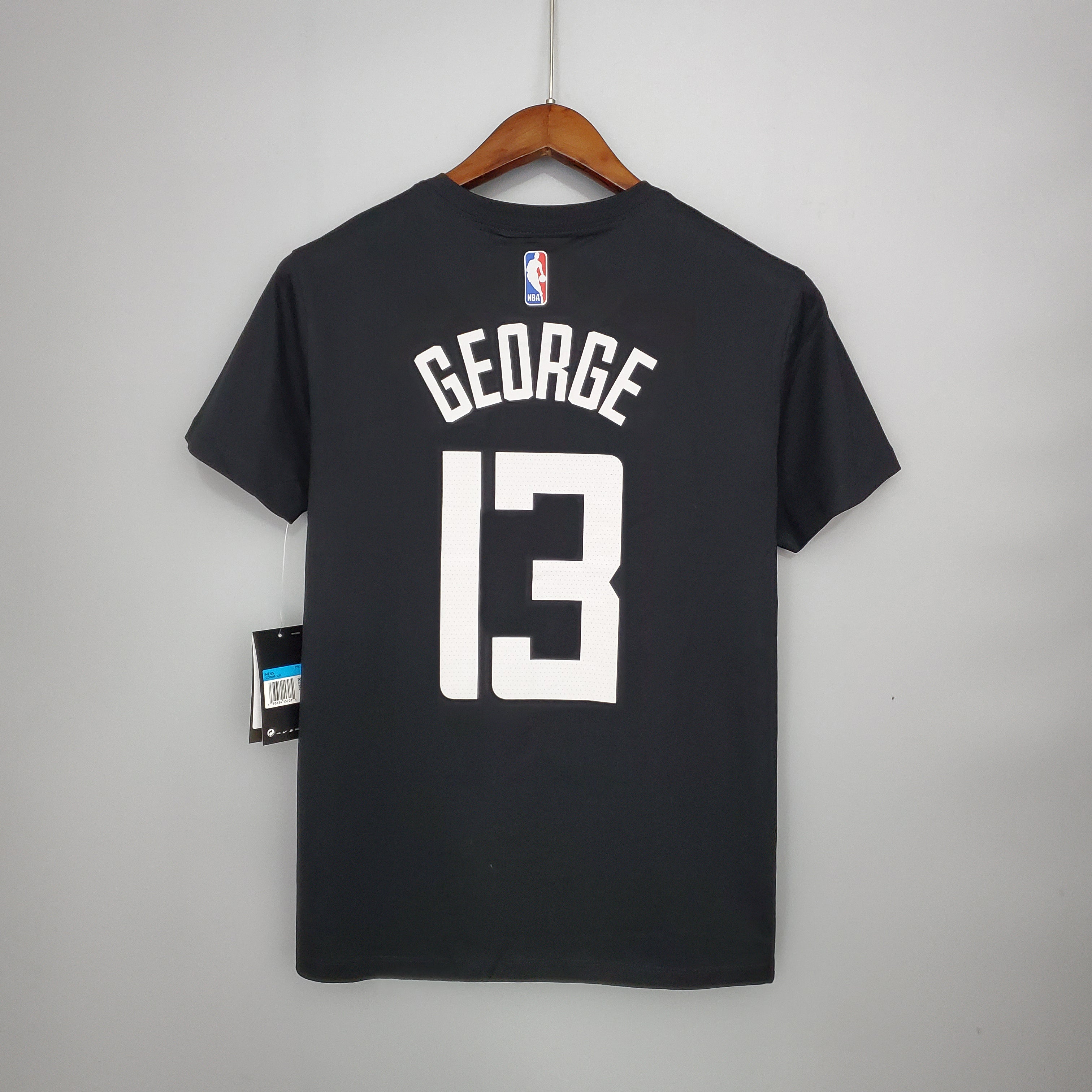 Camiseta Mangas Cortas Clippers Negra