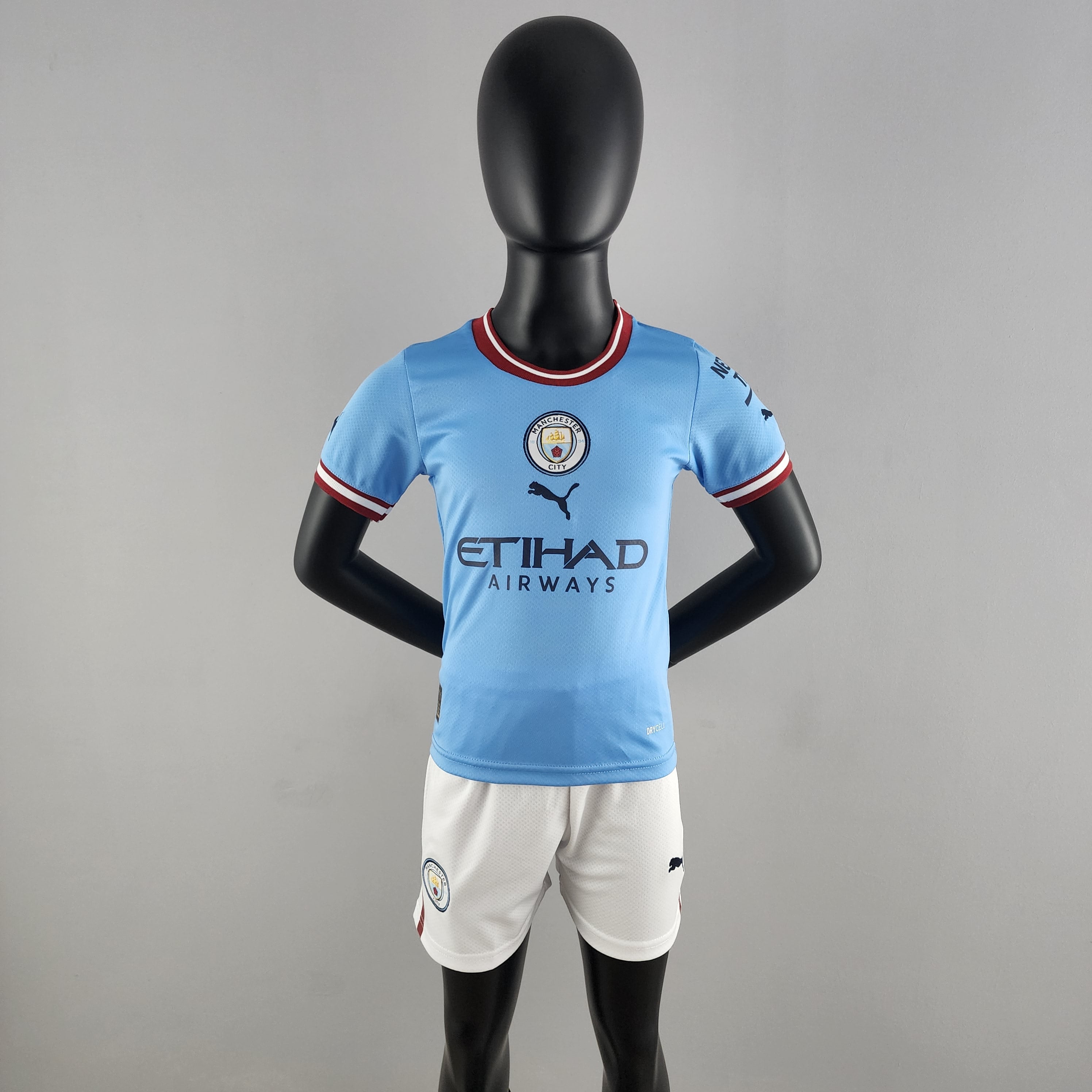 Manchester City 2022/23 Primera equipación (Mini Conjunto)
