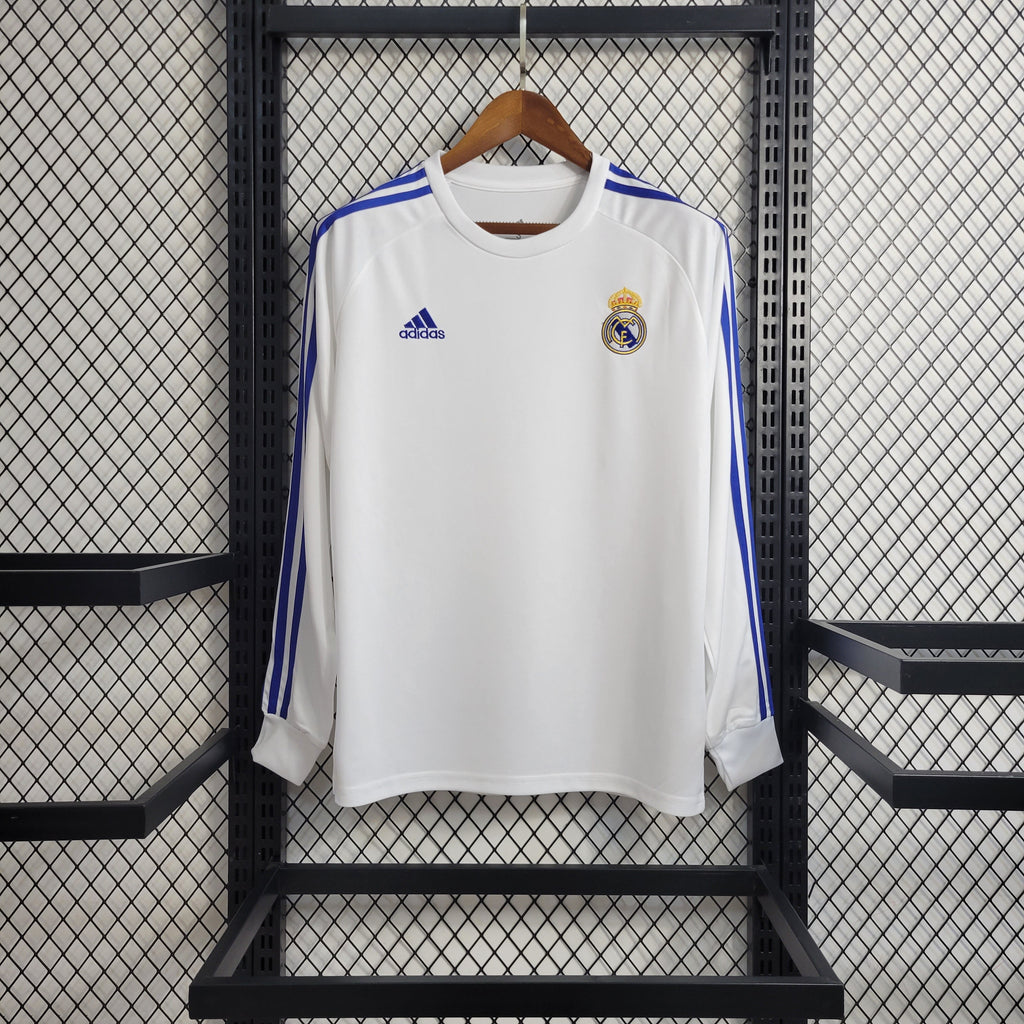 Retro Real Madrid 2020-21 (mangas largas)