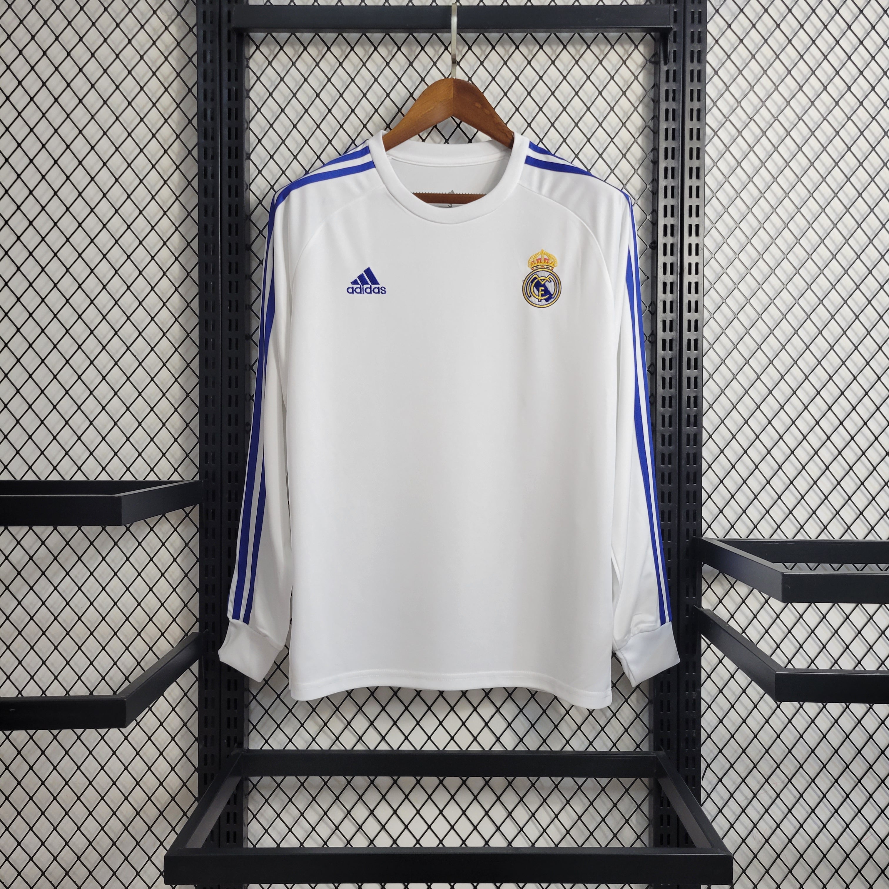 Retro Real Madrid 2020-21 (mangas largas)