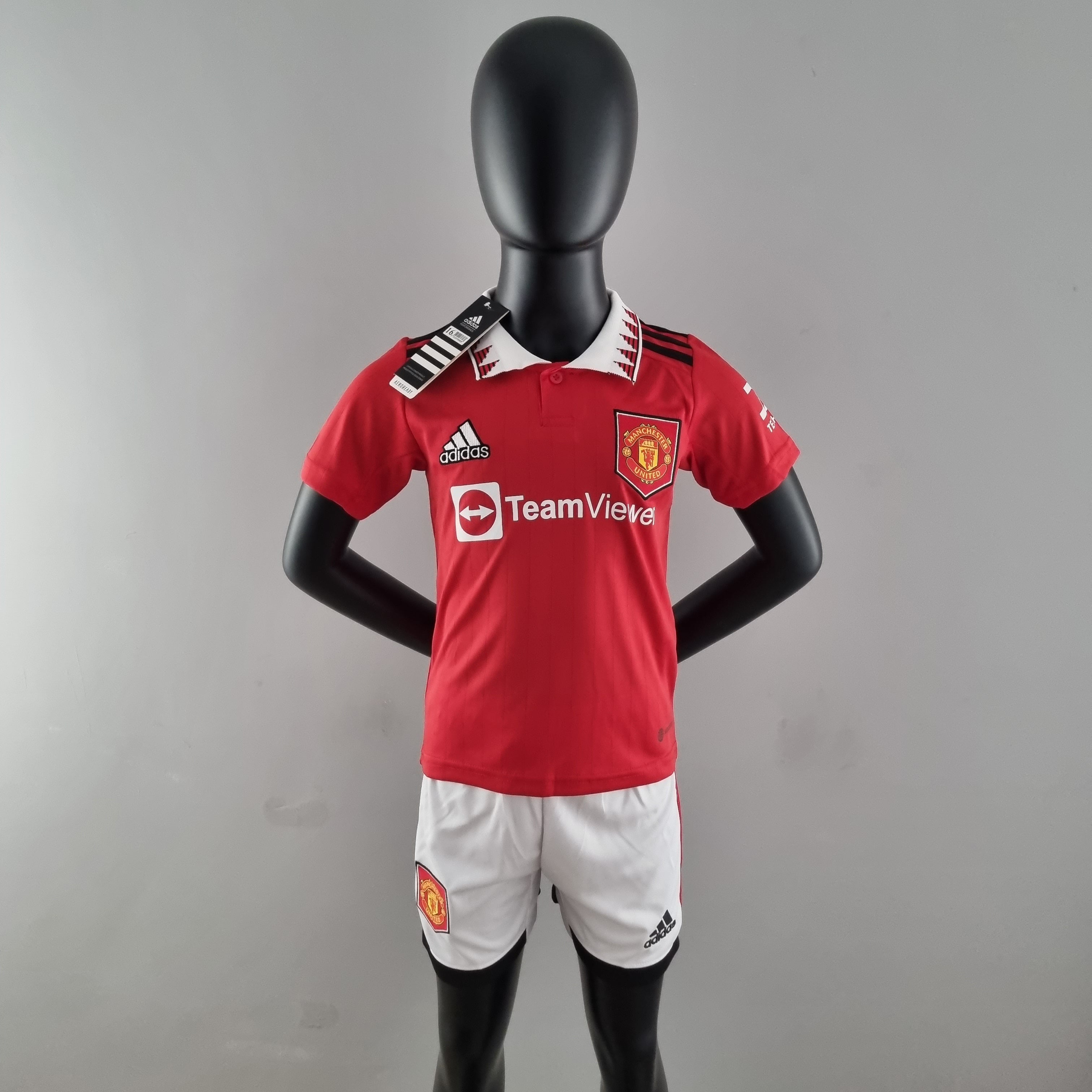 Manchester United 2022/23 Primera equipación (Mini Conjunto)