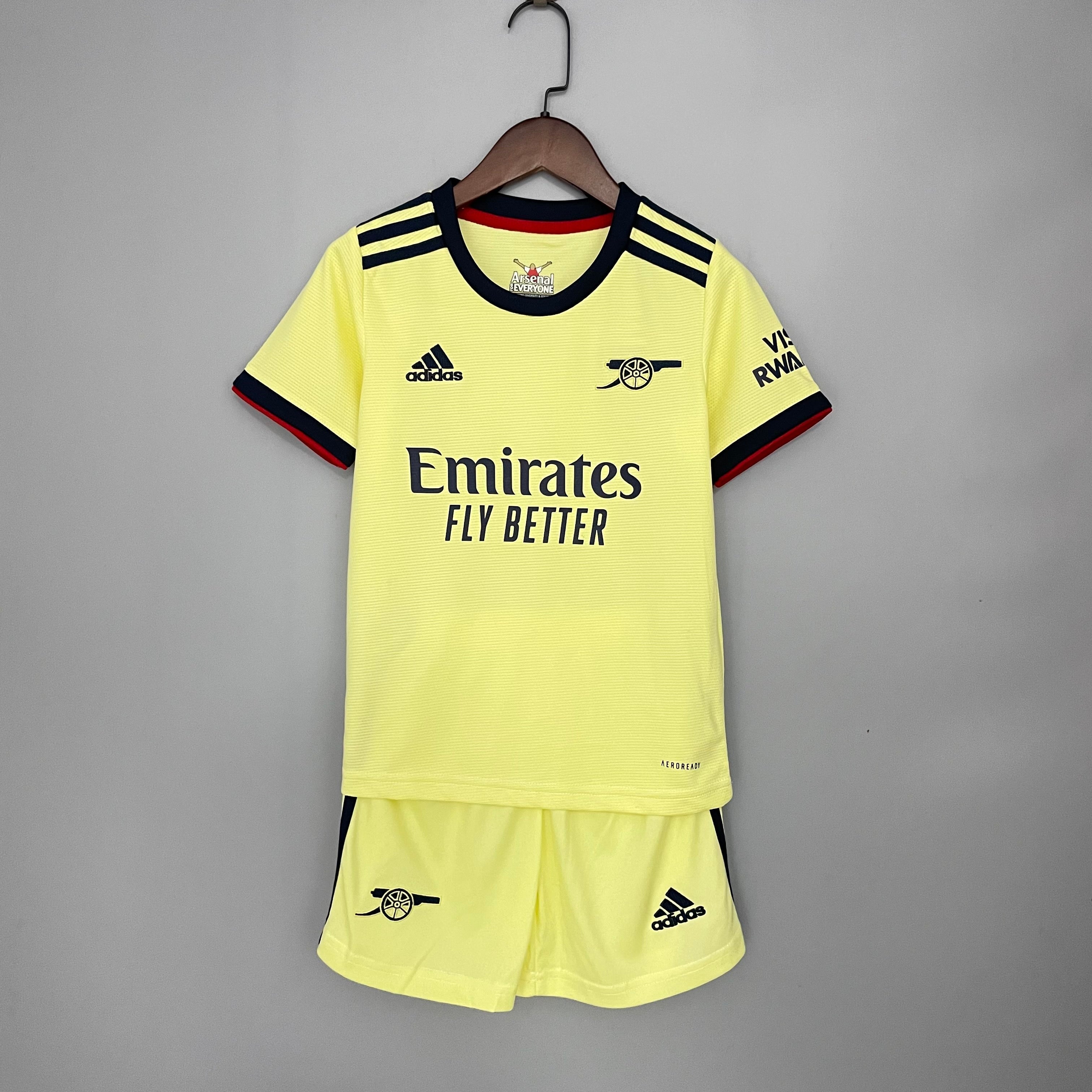 Liverpool 2021/22 Segunda equipación (Mini conjunto)