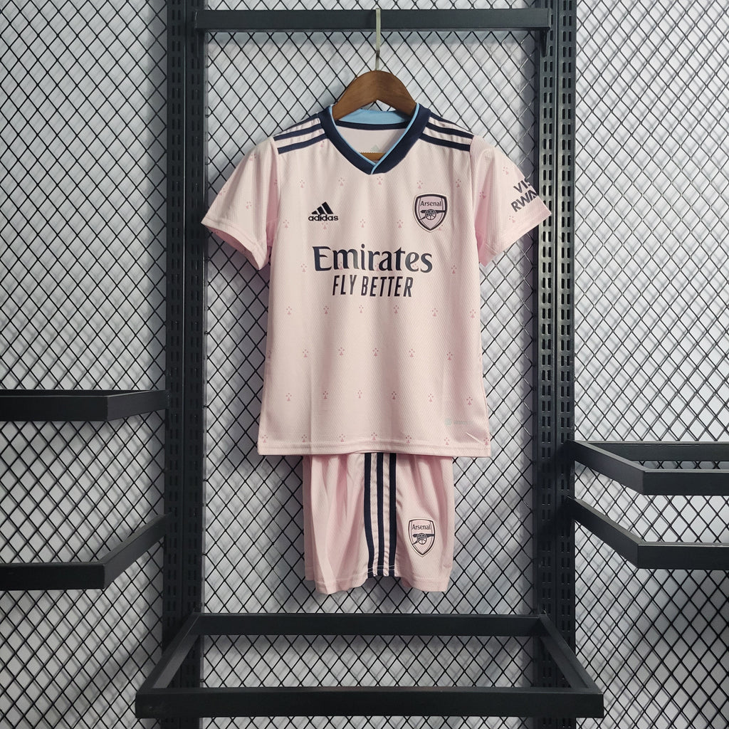 Arsenal 2022/23 Segunda equipacion (Mini Conjunto)