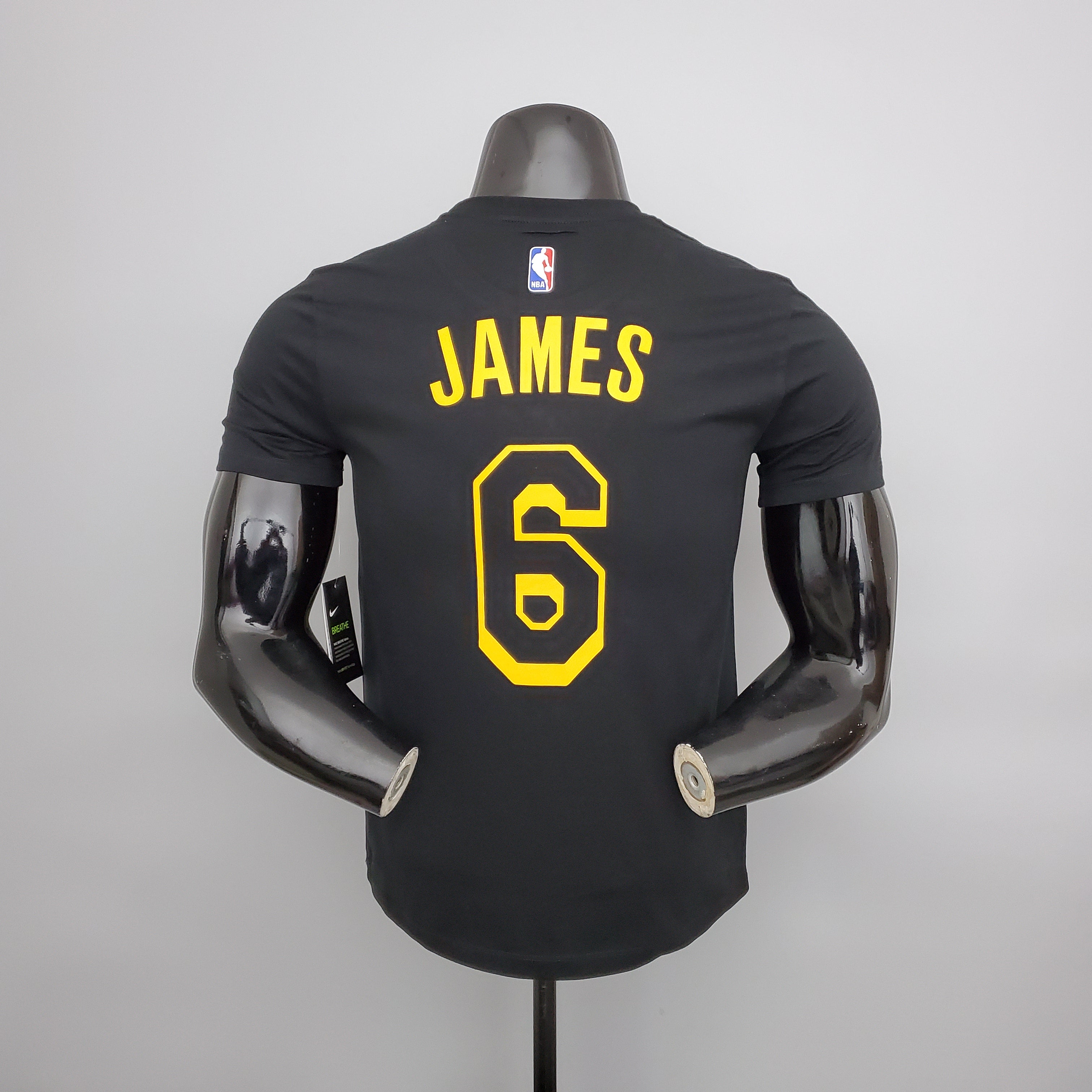 Camiseta Mangas Cortas Lebron Negra