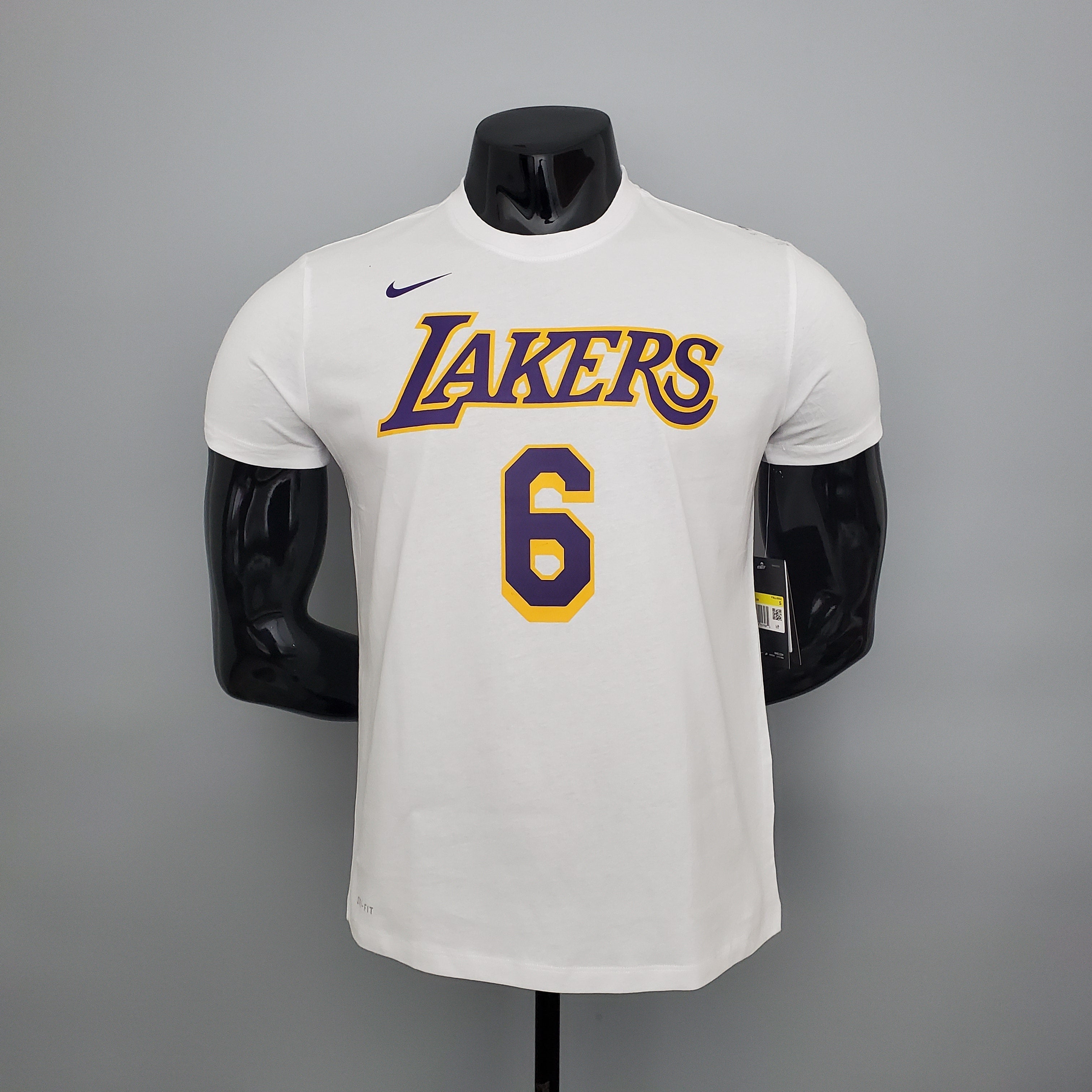 Camiseta Mangas Cortas Lebron Blanca