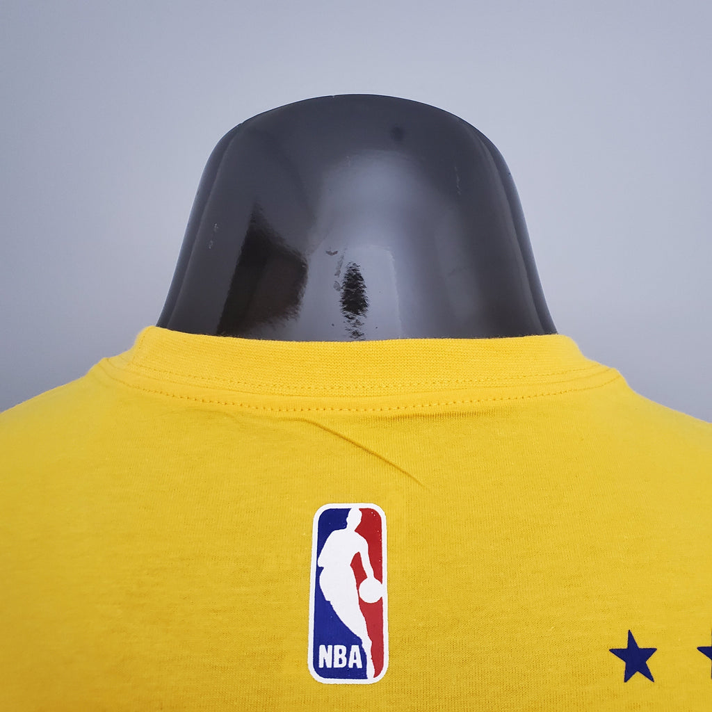 Camiseta Mangas Cortas Curry amarrilla