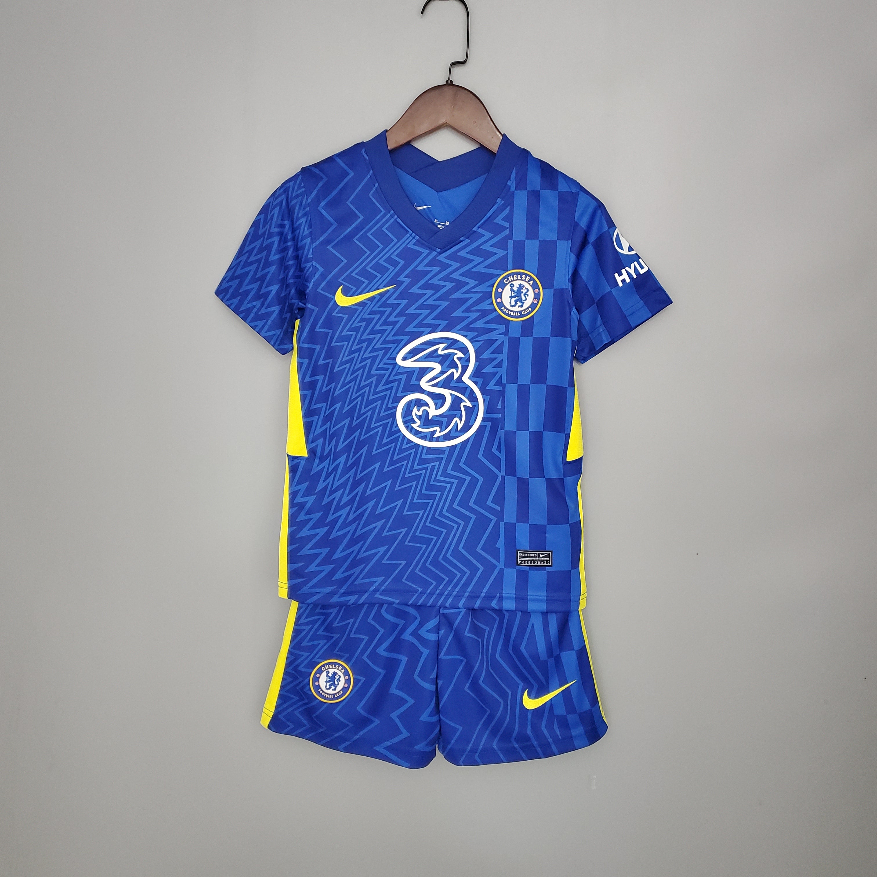 Chelsea 2021/22 Primera equipación (Mini Conjunto)