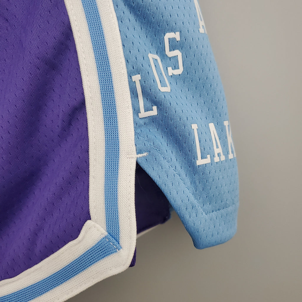 Lakers City Edition Purple Shorts