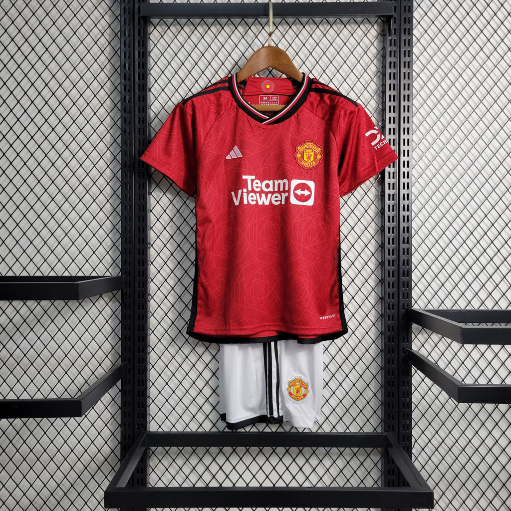 Manchester United 2023/24 Primera equipacion (Mini Conjunto)