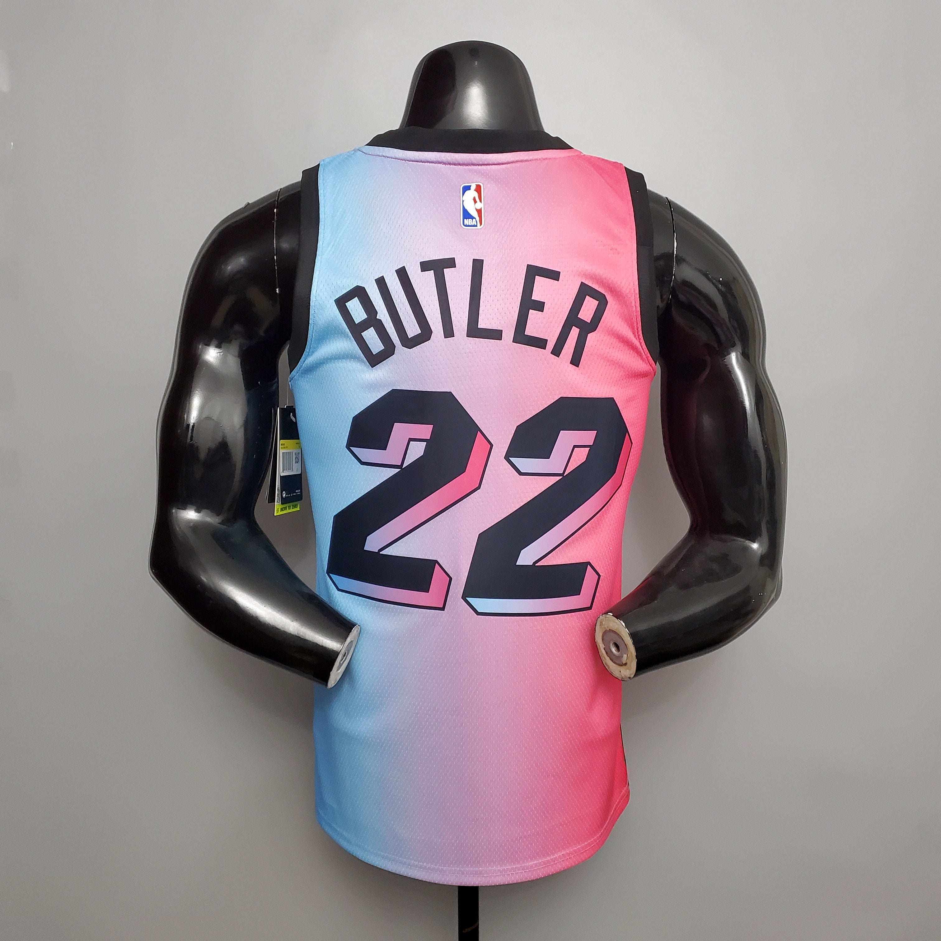 Camiseta Miami Heat (city edition pink-blue)