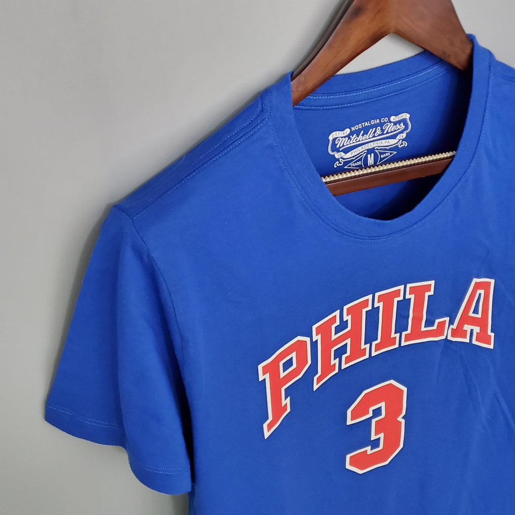 Camiseta Mangas Cortas Iverson Philadelphia 3